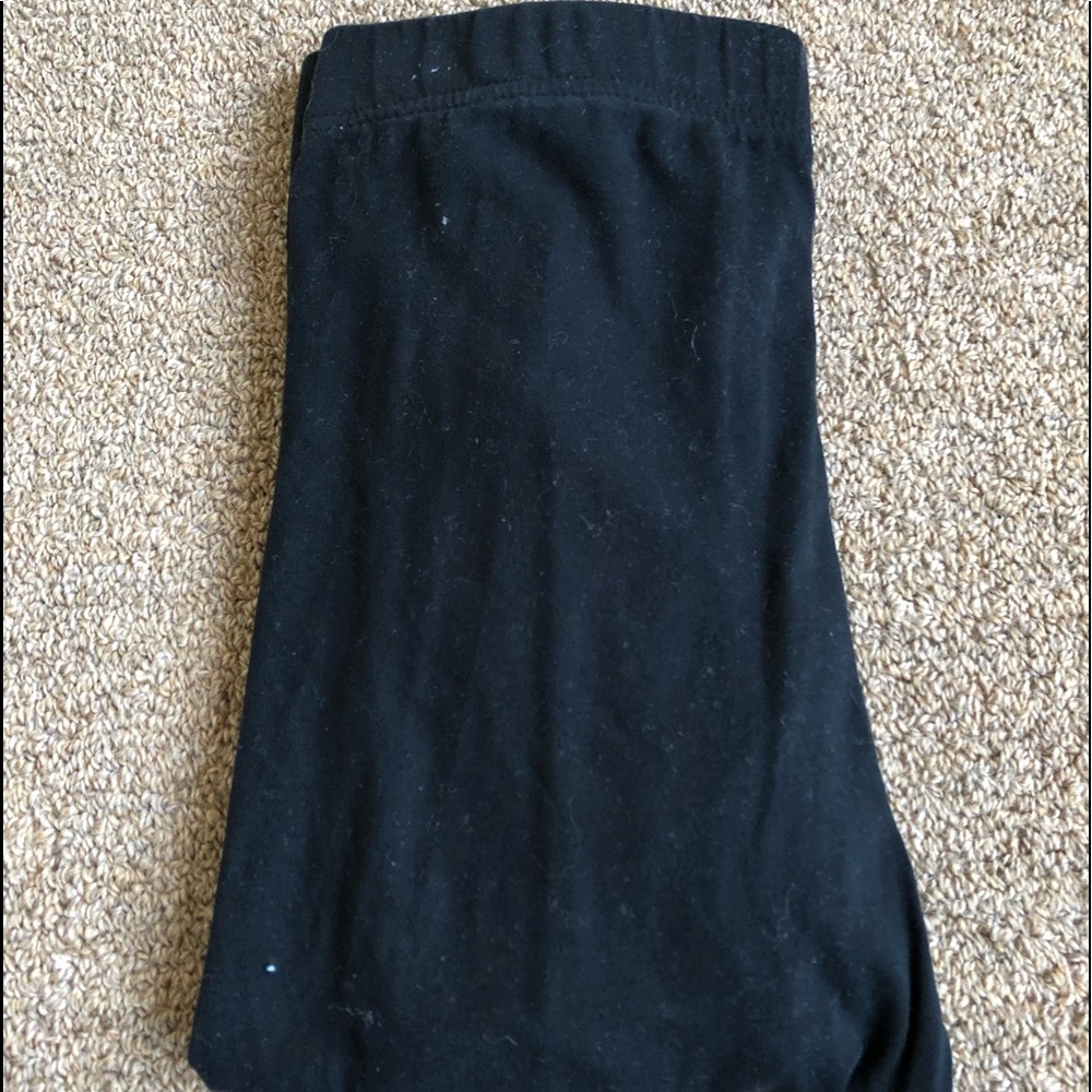 Tucker & Tate Plain Black Leggings